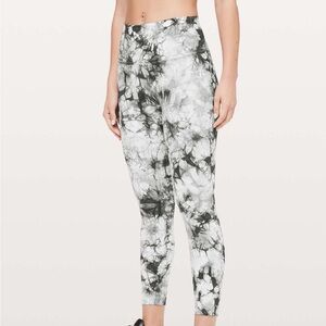Lululemon Wunder Under Hi-Rise 7/8 Tight *Dual Shibori Full-On Luxtreme 25"